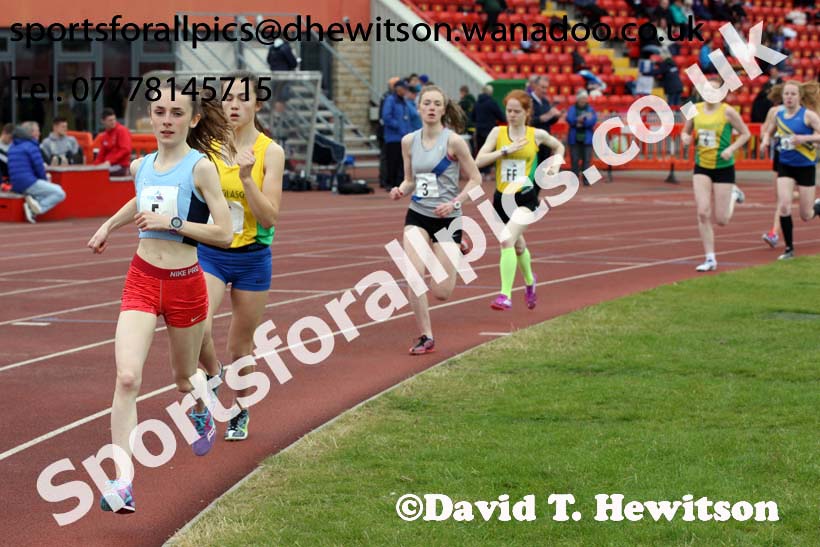 Womens under-17s, UK Under-20/17s Youth Development League, Gateshead Stadium. Photo: David T. Hewitson/Sports for All Pics